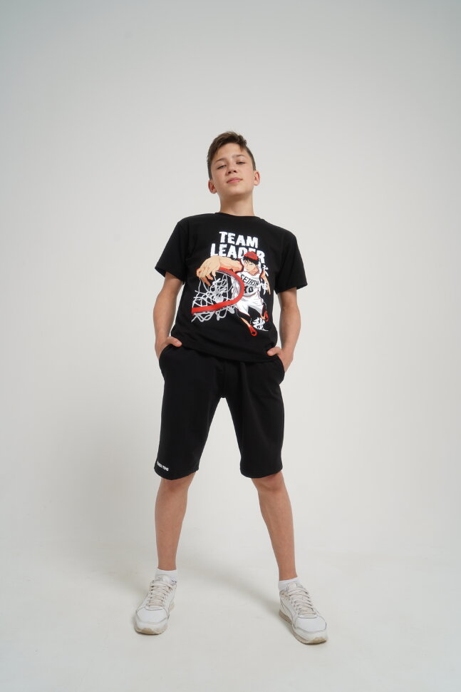 Костюм с шортами для мальчика Лидер