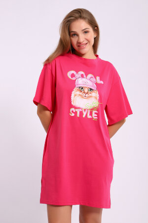 Платье женское ЕПЛ-1058 фуксия