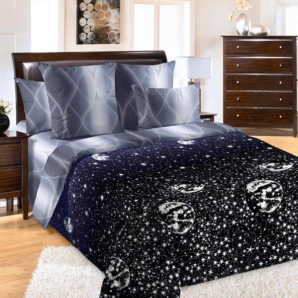 Покрывало стеганое Песня звёзд, перкаль