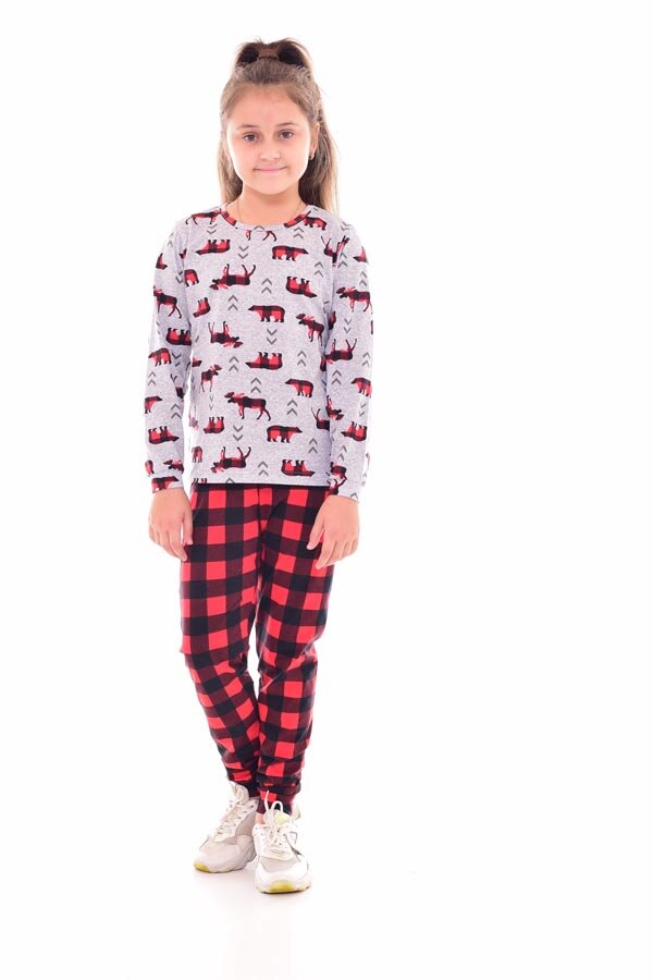 Пижама детская 7-270 (красный)