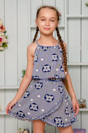 Костюм с юбкой для девочки 5123