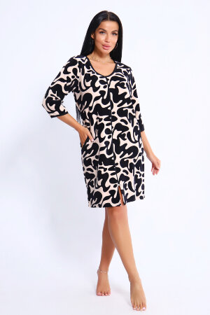 Халат Женский 36844 молочный