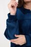 Куртка Алиса синий вельвет КУР-68