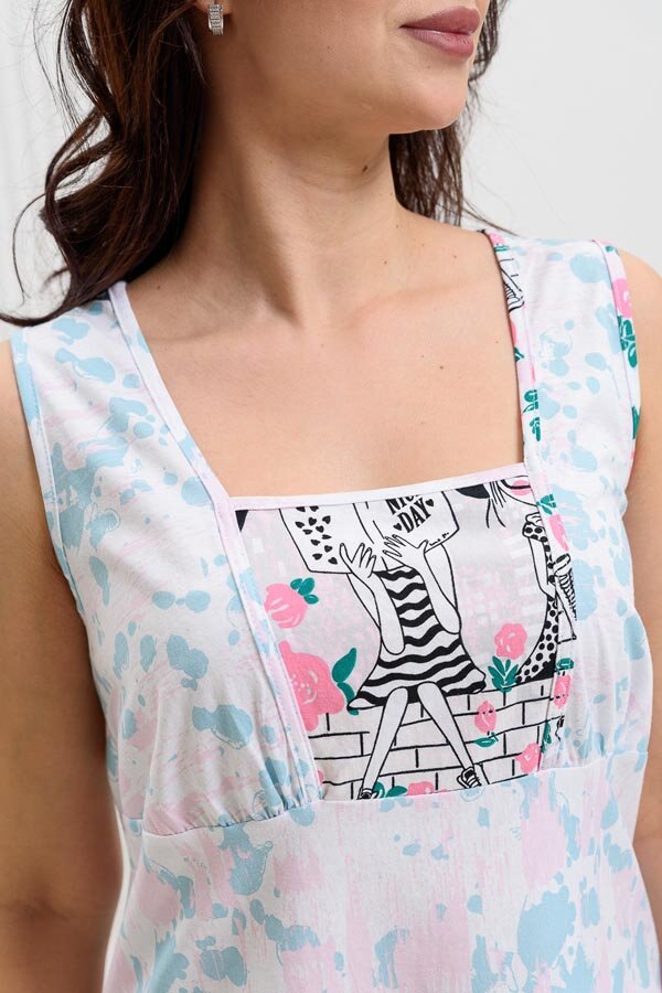 Женская ночная сорочка 8445