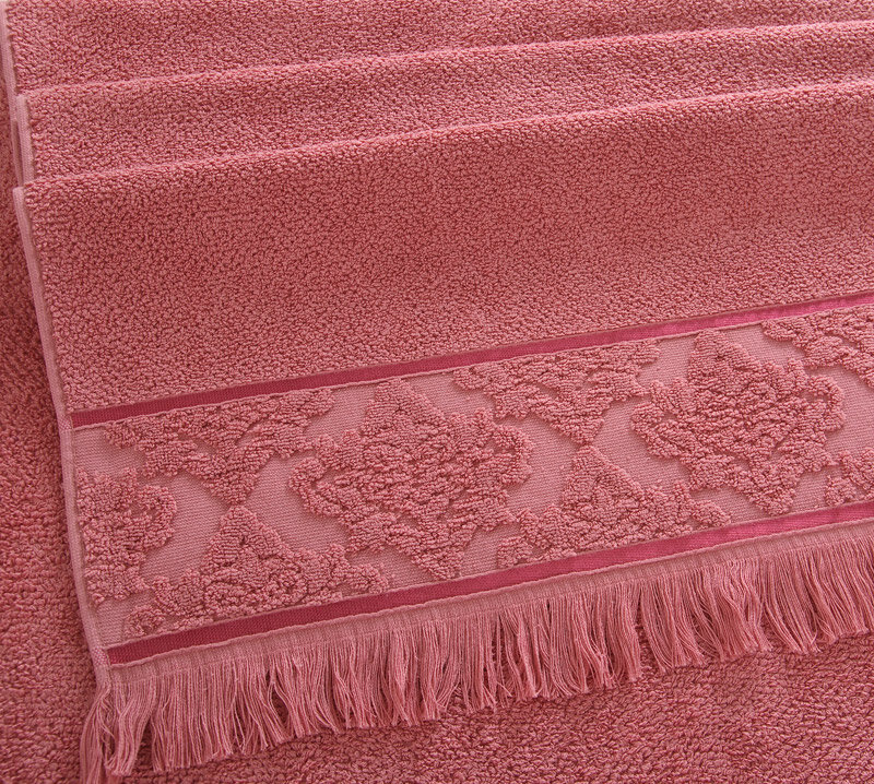 Полотенце махровое Премиум Тоскана терракот, 500г/м