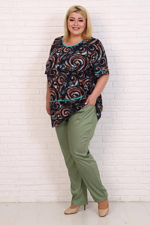 Брюки Соло фисташка БГ-24-5