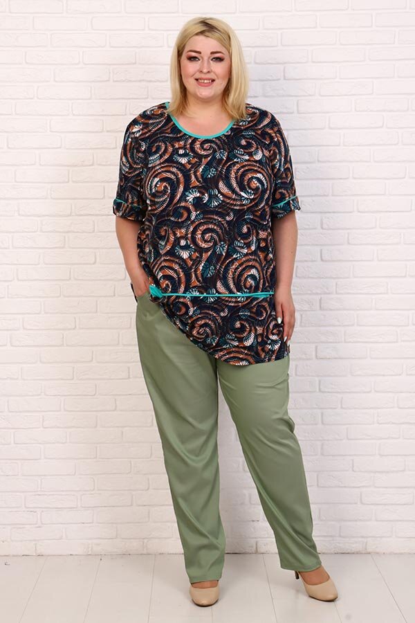 Брюки Соло фисташка БГ-24-5