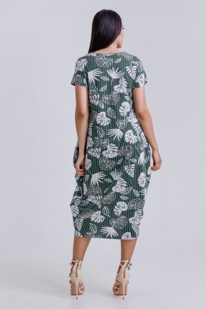 Платье женское 50516 зеленый