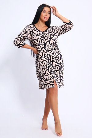 Халат Женский 36845 молочный