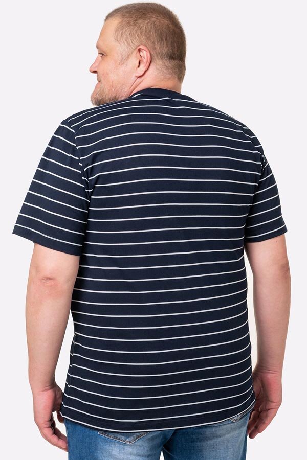 Мужская футболка Футболка HF9119 Полоска Happyfox