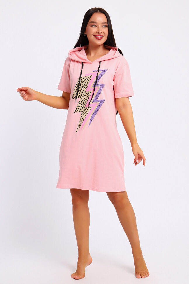 Платье женское ЕПЛ-1065 розовый