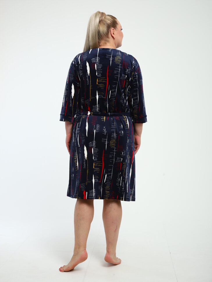 Халат велюр-стрейч МАР-3366