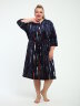Халат велюр-стрейч МАР-3366