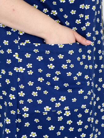 Халат Мята ромашки ХГ-37-06