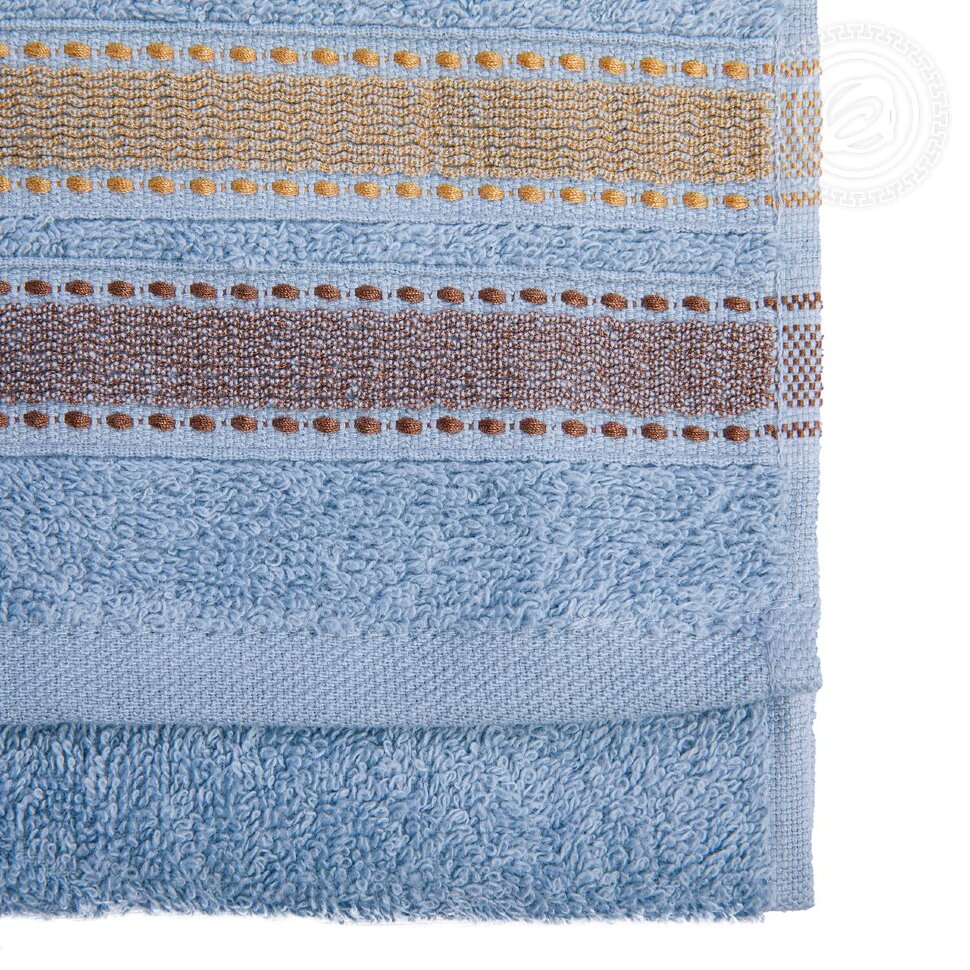 Набор полотенец Ренессанс голубой, 500г/м