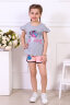 Костюм с шортами для девочки 61010 меланж