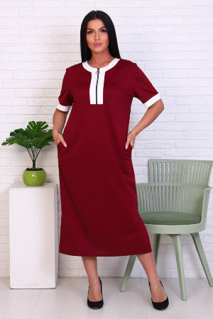 Платье женское 31643 бордо