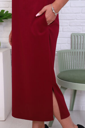 Платье женское 31643 бордо