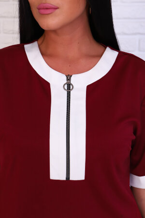 Платье женское 31643 бордо