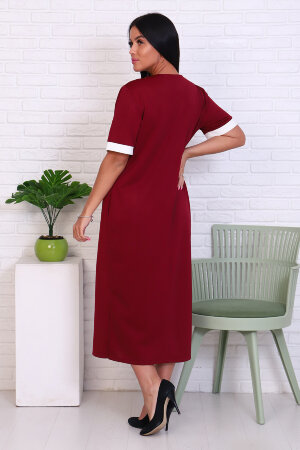 Платье женское 31643 бордо