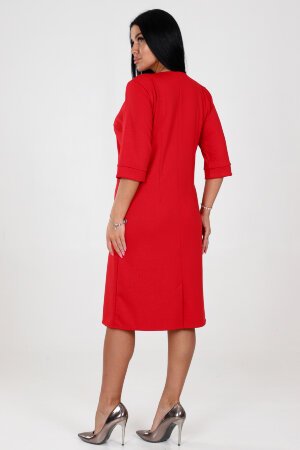 Платье женское 31776 красный
