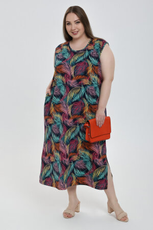 Сарафан Ева листья СГ-03