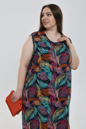 Сарафан Ева листья СГ-03