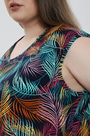 Сарафан Ева листья СГ-03