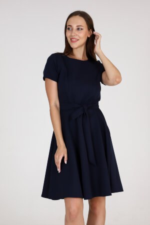 Платье женское 20654 темно-синий
