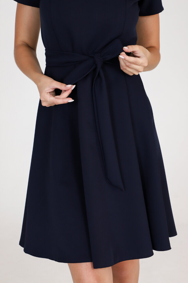 Платье женское 20654 темно-синий