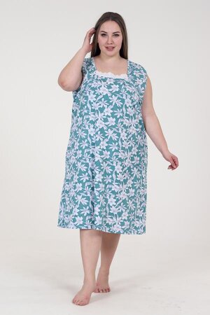 Сорочка Москвичка зеленый СГ-123-3