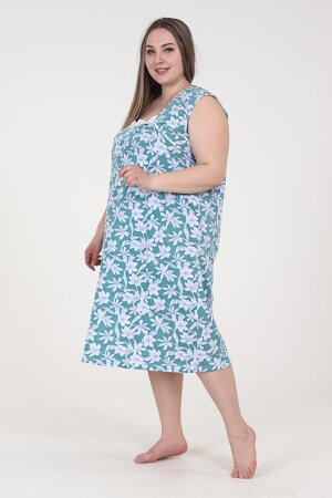 Сорочка Москвичка зеленый СГ-123-3