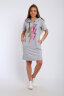 Платье женское ЕПЛ-1065 серый