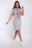 Платье женское ЕПЛ-1065 серый