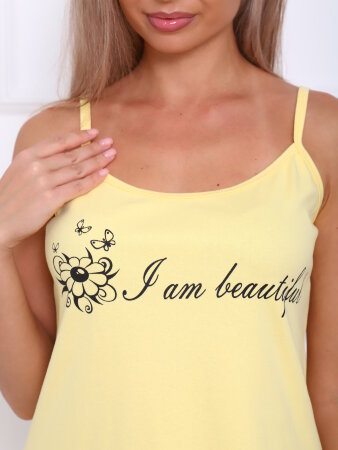 Ромашка желтый сорочка ночная