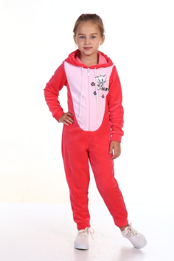 Пижама детская 7-95б (коралл)