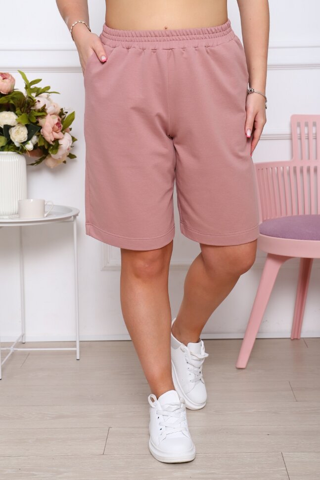 Шорты женские 57073 сухая роза