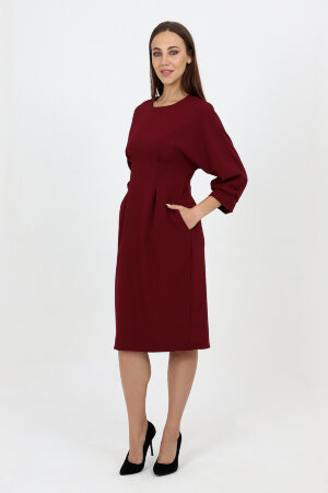 Платье женское 20655 бордо