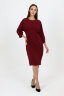 Платье женское 20655 бордо