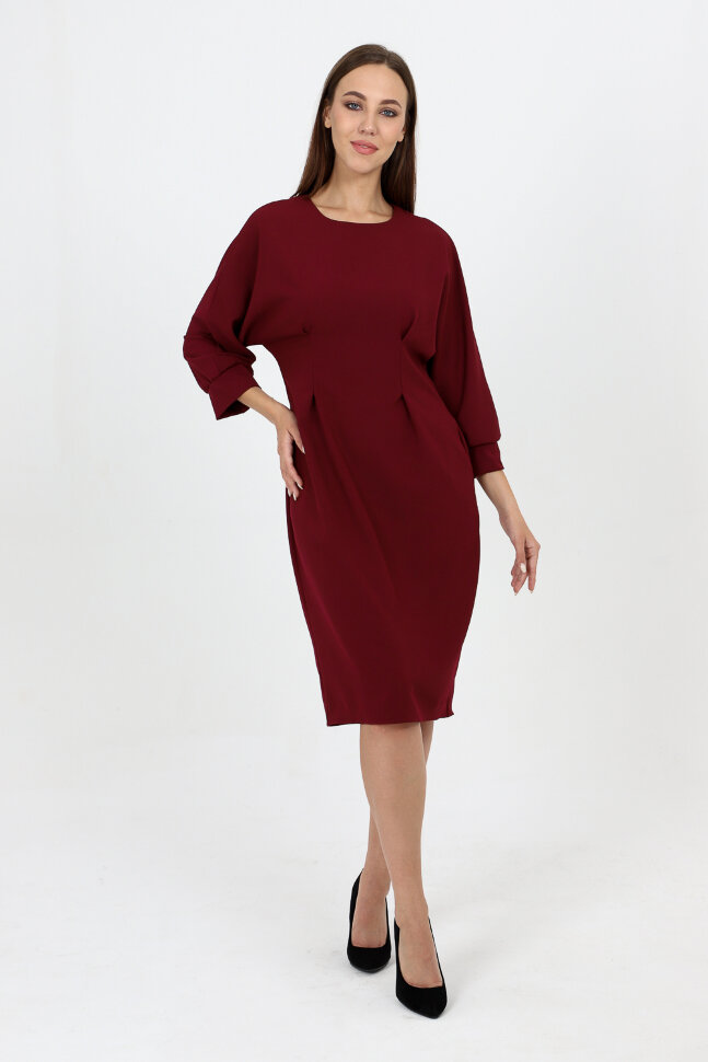 Платье женское 20655 бордо