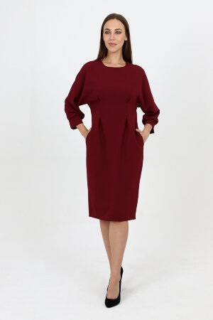 Платье женское 20655 бордо