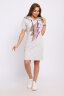 Платье женское ЕПЛ-1065 светло серый