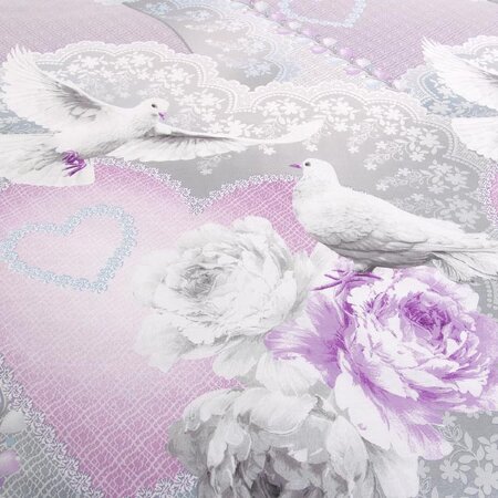 История любви постельное белье перкаль