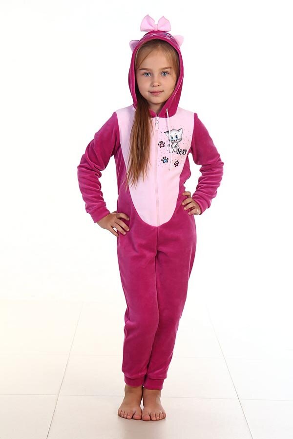 Пижама детская 7-95в (сирень)