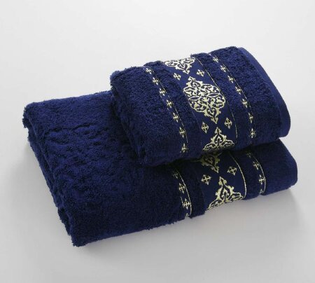 Полотенце махровое Роскошь зимняя ночь, 500 г/м2