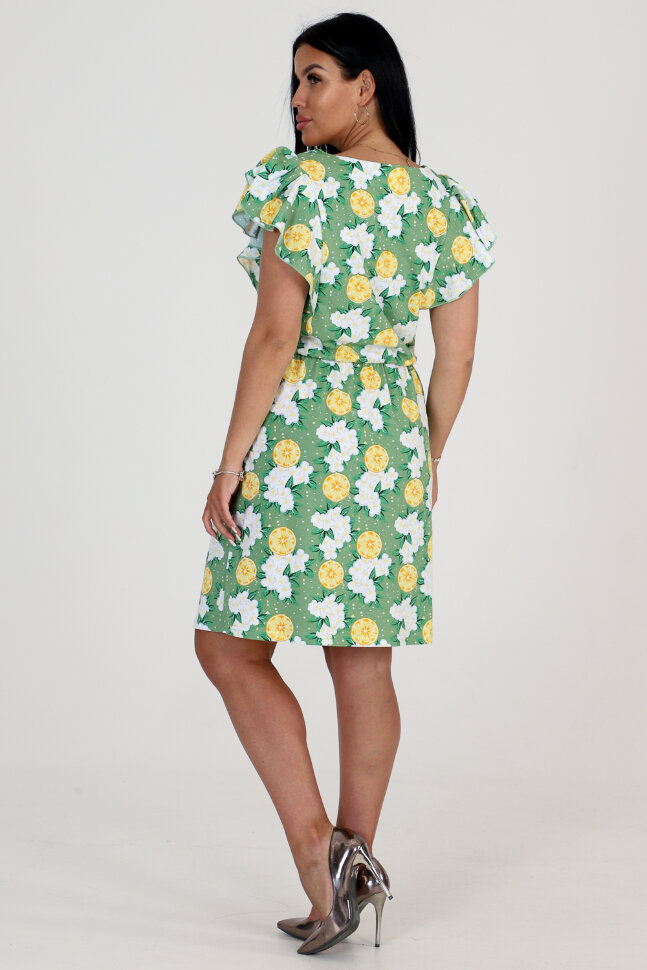 Платье женское 24763 зеленый