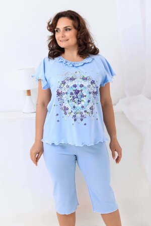 Женская пижама с бриджами 21569