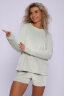 Женский костюм с шортами 78536 + подарок фисташковый