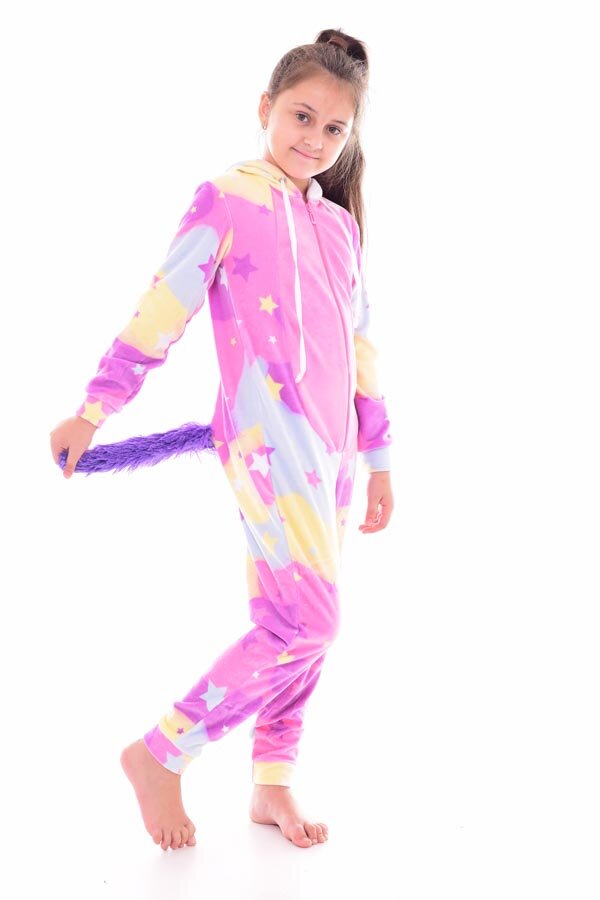 Пижама детская кигуруми единорог 7-268