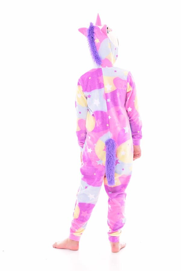 Пижама детская кигуруми единорог 7-268